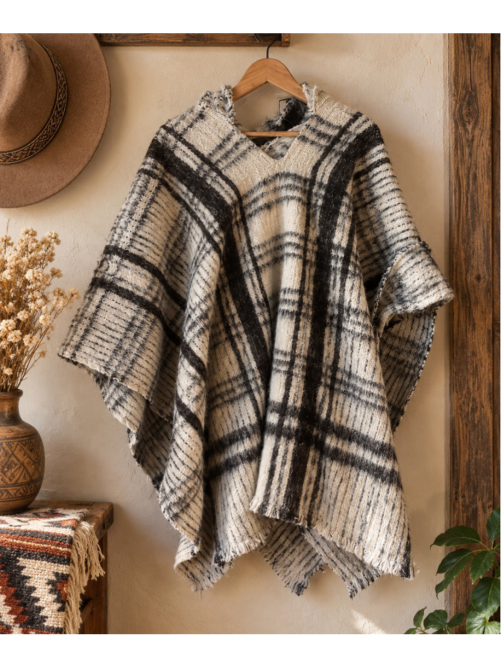 Colombian Ruana poncho